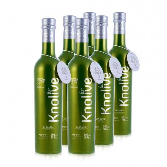 Aceite de Oliva Knolive Epicure 500 ml - Aceite de oliva virgen extra - Knolive