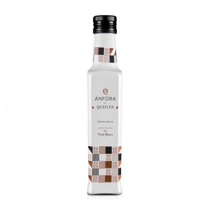 Ánfora de Queiles Trufa - Huile d'Olive à la Truffe Blanche 250 ml