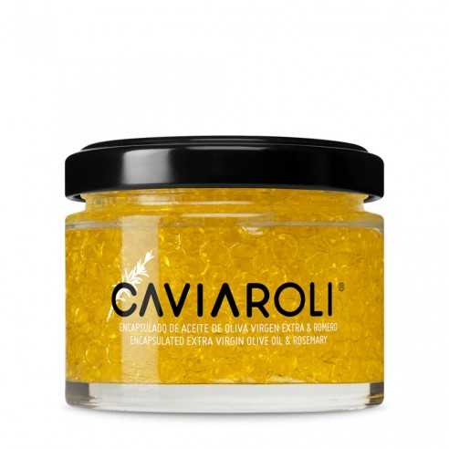 Caviaroli oliwa z oliwek Kawior w kapsułkach oliwa z oliwek z olejem rozmarynowym 50g - Kawior z oliwy z oliwek - Caviaroli