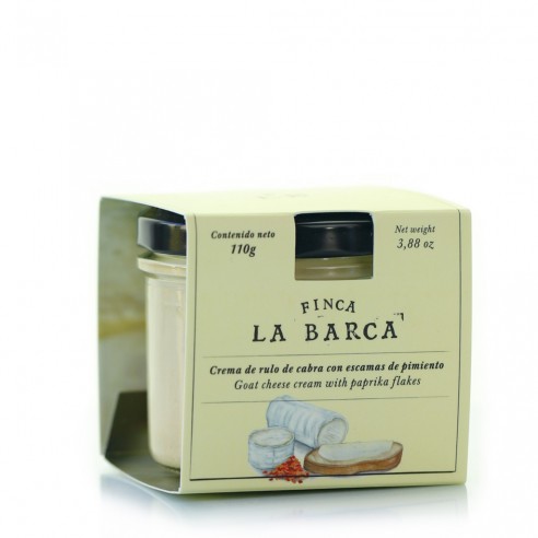 Finca la Barca - goat curl cream with pepper flakes - 110 g