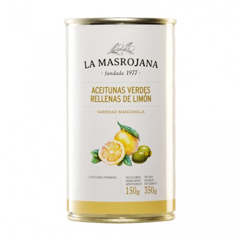 Olives stuffed with lemon La Masrojana