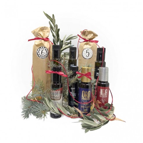 Advent calendar - 24 olive oils (100 ml each) - Gourmet Advent Calendar -