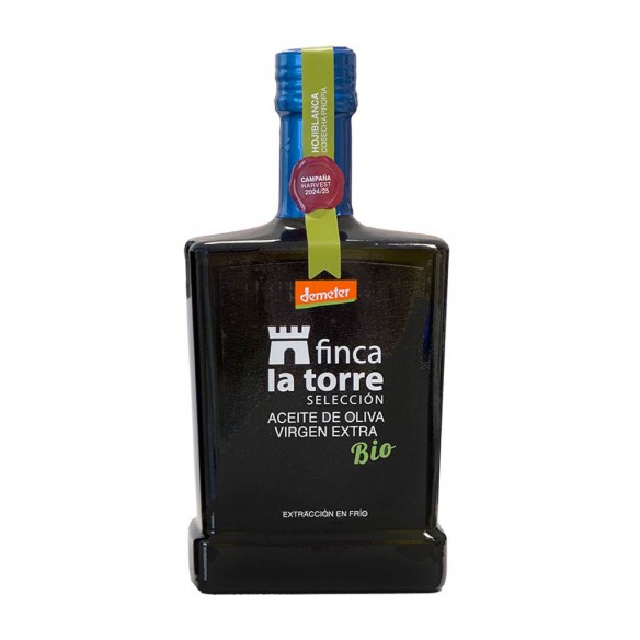 Aceite de Oliva Ecológico Finca la Torre Selección Hojiblanca 500ml - Aceite Bio - Finca la Torre