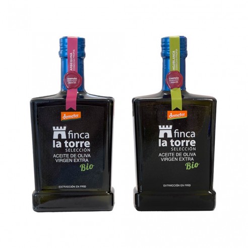 Finca la Torre Selección Hojiblanca + Arbequina 500ml - Aceite de oliva virgen extra - Finca la Torre