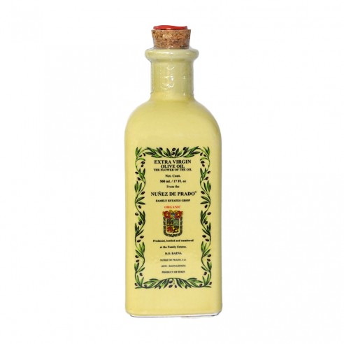 Olive Oil Nunez de Prado porcelain bottle 500 ml - Olive oil - Nuñez de Prado