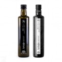 Coffret d'huile d'olive bio Artajo 10 Arbequina et Artajo 8 Arbequina - 2 x 500 ml - Huile Bio - Artajo