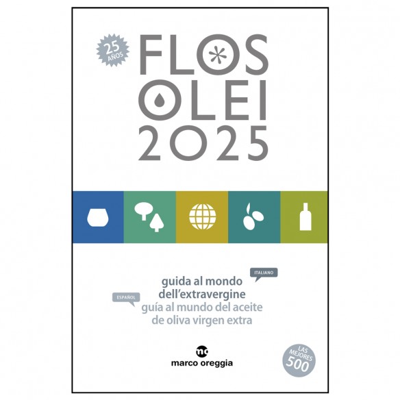 Flos Olei 2025 - Hall of Fame der besten Olivenöle 100 von 100 FlosOlei Punkte - Testsieger -