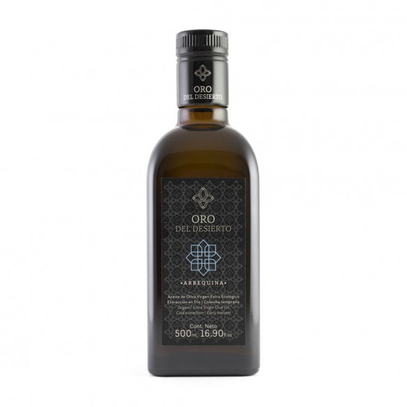 Olive Oil Oro del Desierto Arbequina 500 ml - Organic olive oil - Oro del Desierto