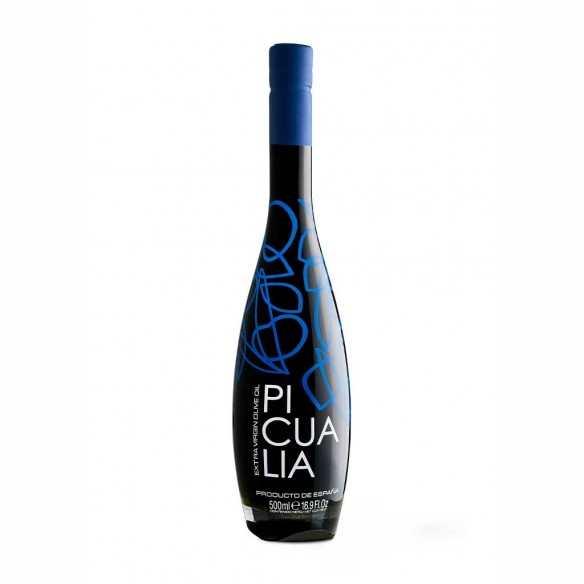 Huile d’Olive Picualia Premium Reserva Picual 500ml avec coffret cadeau - Huile d'olive extra vierge - Picualia