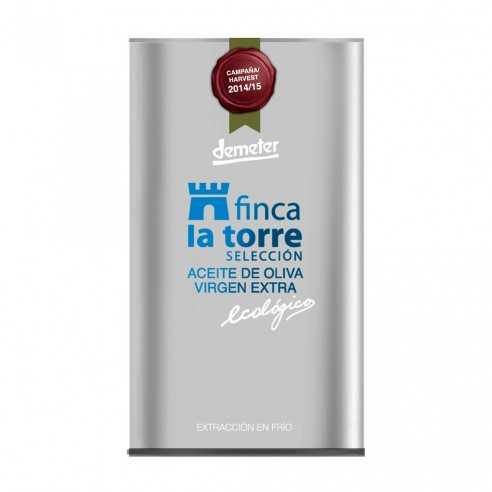 Organiczna oliwa z oliwek Finca la Torre Selección Arbequina pojemnik 500ml - Organiczna oliwa z oliwek - Finca la Torre