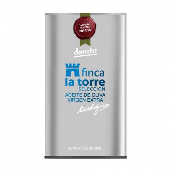 Organiczna oliwa z oliwek Finca la Torre Selección Arbequina pojemnik 500ml - Organiczna oliwa z oliwek - Finca la Torre