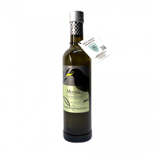 Olive oil Merula 500ml - Olive oil - Marqués de Valdueza