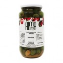 Almaoliva olives chupadeos - hojiblanca split - 950 g