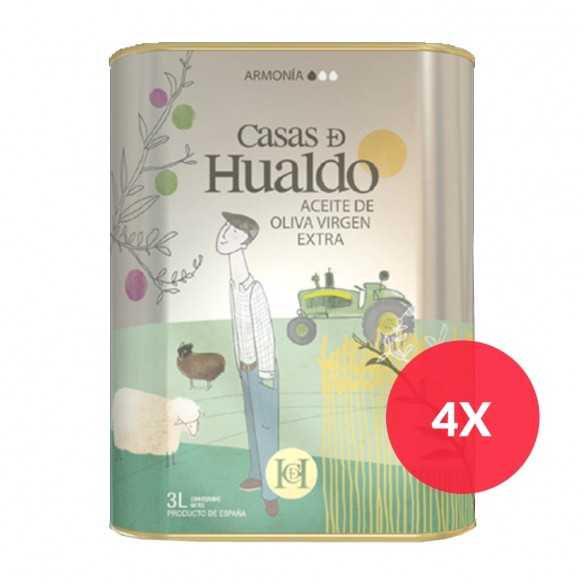 Aceite de Oliva Casas de Hualdo - Armonía, Amable 3L - Aceite de oliva virgen extra - Casas de Hualdo