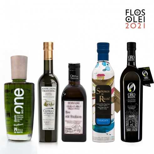 Les meilleures huiles d'olive d'Espagne de Flos Olei 2021 - Récompensé -
