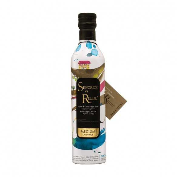 Huile d’Olive Señoríos de Relleu medium 500ml - Huile d'olive extra vierge - Senoríos de Relleu