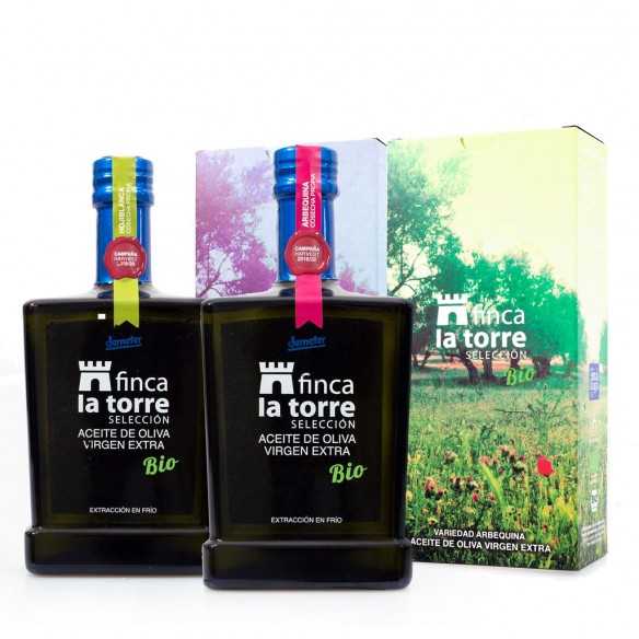 Organiczna oliwa z oliwek Finca la Torre Selección Hojiblanca + Arbequina 500ml - Oliwa z oliwek - Finca la Torre