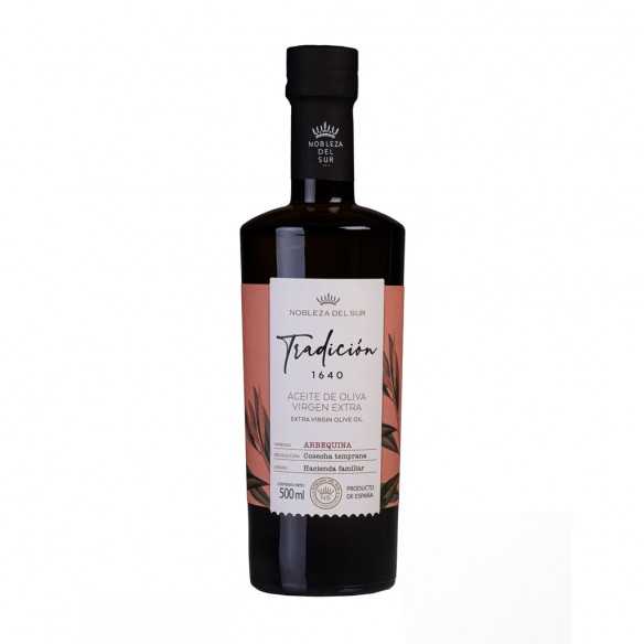 Olive Oil Nobleza del Sur Tradición 1640 Arbequina 500ml - Olive oil - Nobleza del Sur