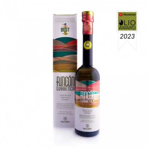 Zwycięzca testu Olio Award 2023 dla smakoszy oliwy z oliwek „Rincón de la Subbetica” - Wyróżniony - Almazaras de la Subbetica